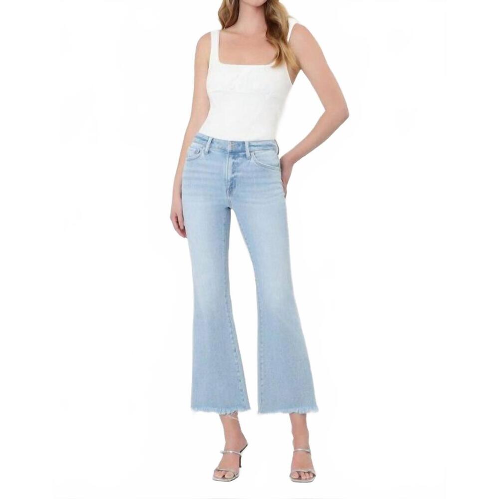 VERVET BY FLYING MONKEY Light Blue High-Rise Flare Jeans